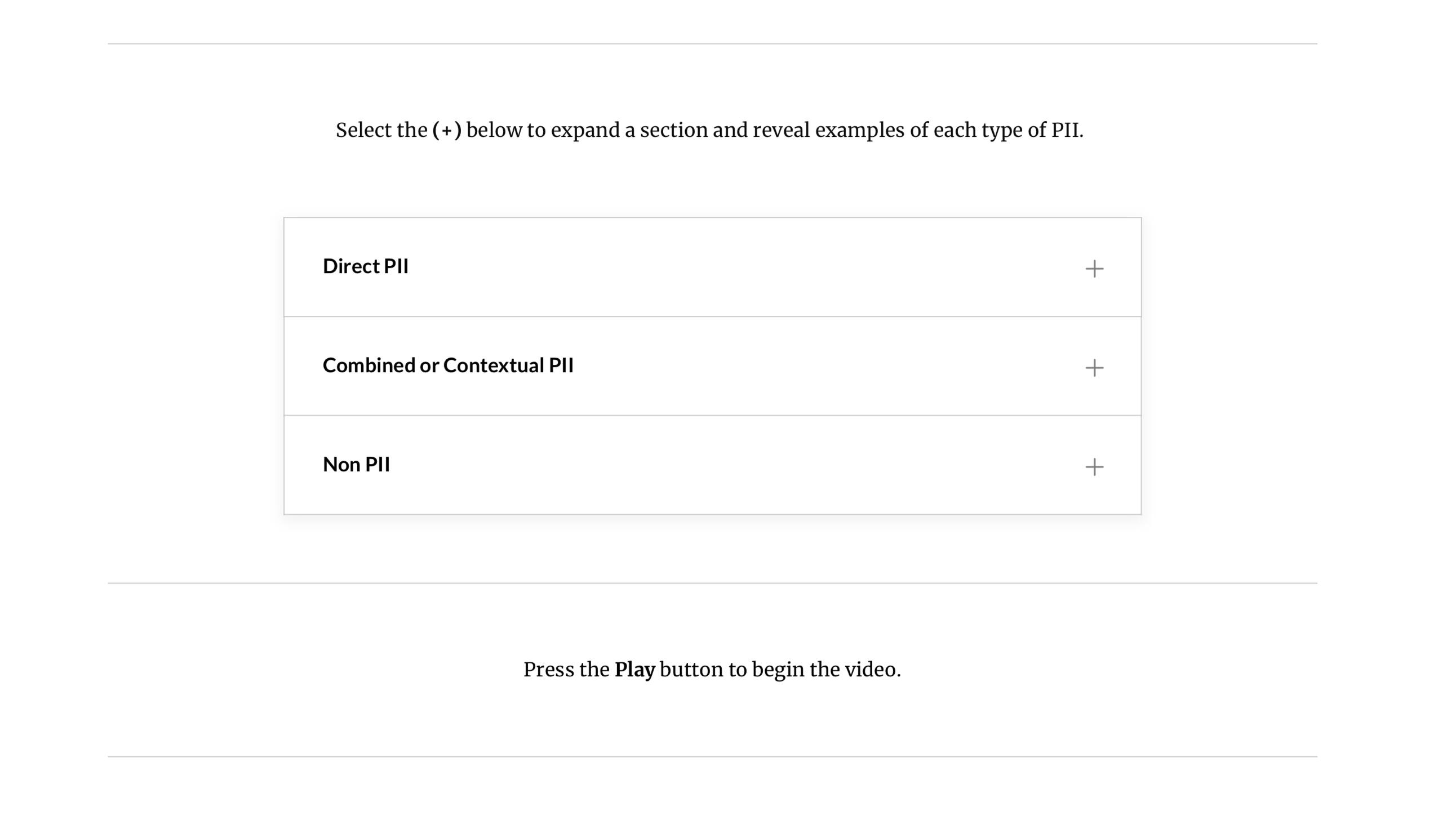 Accordion Interaction